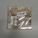 16pieces Wooden Snowflake Ornaments, 3inch Rustic Snowflakes Christmas Ornaments for Crafts Christmas Tree Boho Winter Decoration Gifts 8 Styles