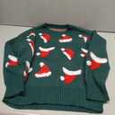 Women's Cute Christmas Sweater,Santa Hat Snowman Pattern Knit Pullovers,2025 Funny Holiday Party Ugly Xmas Tops S