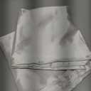 Bedsure King Size Satin Pillowcase Set of 2 - Ivory Silky Pillow Cases for Hair and Skin with Envelope Closure, Similar to Silk Pillow Cases, Gifts for Women Men, 20x36 Inches, 2pcs