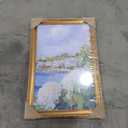 3 Piece Coastal Sailboat Wall Art, Vintage Gold Framed Decor, 16x24 inch