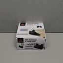 BOMEI PACK Desktop Tape Dispenser (Fits 1" & 3" Core) with Transparent Tape Refills, Clear Tape with Black Tape Holder,Weighted Non Slip Base, for Masking Tape,Heat Resistant Tape