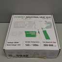 1800W Industrial Heat Gun, Fast Heating 122-1202 Variable Temperature Control Overheat Protection 2 Speed Air Flow with 4 Nozzles for Crafts, Shrinking Tubing, Vinyl Wrap (SG-1004)