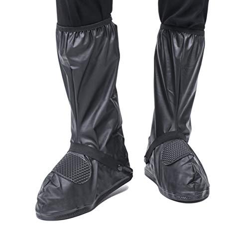 VXAR Waterproof Shoe Cover Motorcycle Black3 XL