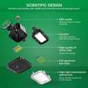 SANSI LED Grow Lights for Indoor Plants, Full Spectrum High PPF Plant Grow Light, 60W Indoor Plant Lights for 2x3ft Growing, Seed Starting, Blooming and Fruiting, E26 Base (Not Include Power Cord) (60.00 Watts, Black)