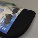 Sojoy Coccyx Gel Seat Cushion- Orthopedic Memory Foam Chair Cushions for Home Kitchen Office Desk Car Truck Airplane (Black)