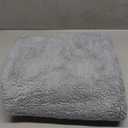 Sherpa Fleece Sofa Cover, Plush Sherpa Fleece Sofa Couch Covers, Funny Fuzzy Couch Covers, Sectional Non Slip Sofa Slipcover Furniture Protector for Pets, Light Grey(36"x 71"), Only 1 Pcs