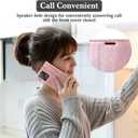 HAII Flip Case for Moto G 5G 2023,Flip Fold Leather Wallet Case with RFID Blocking Credit Card Slot and Kickstand Magnetic Closure Protective Cover for Motorola Moto G 5G 2023 (Pink)