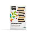 365 by Whole Foods Market, Mismatched Sandwich Cremes, 20 Ounce (1.25 Pound (Pack of 1))(BB: July 20, 2024)
