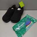 Women's Orthopedic Diabetic Wide Walking Shoes: Arch Support Orthotic Ankle Foot Pain Relief Neuropathy High Arch Slip On, Plantar Fasciitis Bunions Recovery Outdoor Driving Loafers Black Size 7W