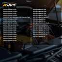 ASAPE Set of 6 Ignition Coil Pack with 6*Spark Plug Fit for 2002-2004 for BMW 320i 2.2L 2003-2005 for BMW 325Ci 2.5L 2003-2005 for BMW 325i 2.5L 2001-2005 for BMW 325xi 2.5L, Replace UF522
