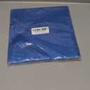 24 Pieces Glitter Cardstock for Grad Caps, DIY Grad Cap Decorations for Grad Party with Self-Adhesive,Sapphire Blue
