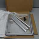 Extra Large Donation Box for Fundraising, Acrylic Ballot Box with Slot 11.41 x 11.41 x 11.41 Inch, Raffle Ticket Box with Lock Cash Storage Container for Voting Charity Contest Tip