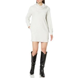 Velvet by Graham & Spencer Women's Winnie Cowl Neck Sweater Midi Dress S