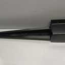 4Pcs Fence Post Anchor Metal Ground Spike 4"X4" Black Fences Stakes Posts