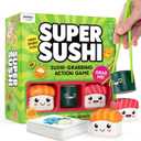 Super Sushi  Fun Family Board Game - Hilarious Party Matching Card Game for Kids, Teens & Adults