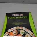 Sushi Making Kit, 12 Pcs Sushi Maker Kit, Sushi Molds Press with Sushi Rice Mold Shapes, Sushi Maker Roller Kit, Sushi Kit for Beginners, TIMDAM DIY Home Onigiri Mold Sushi Tool Kitchen Accessories