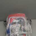 Nova Microdermabrasion Foldable Indoor Basketball Arcade Game Double Shot 2 Player W/ 4 Balls, Electronic Scoreboard and Inflation Pump (Blue/Black)