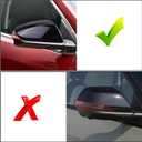 Compatible with Chevy Equinox 2018-2023 Right Side Mirror Cover