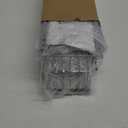 Kadolina Shower Caddy Hanging, Bathroom Organizer with Soap Dish, Over Shower Head Caddy with Hooks for Razor/Sponge, Bright Silver (Assembly Required)