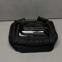 Portable Hook On High Chair for Babies & Toddlers from 6-36 Months,Clip On Baby Seat for Table,Fits Tables 0.8" to 3.5" Thick,Easy Clean Feeding Chair with Carry Bag for Travel,Black