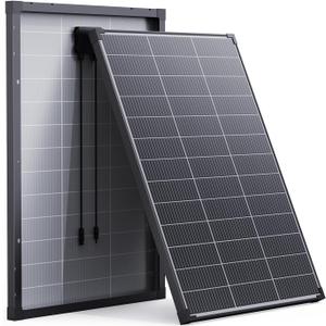 N-Type 16BB 100 Watt Solar Panel,Gifts for Men,Solar Panel 100W 12V,25% High Efficiency Monocrystalline PV Module IP68 Waterproof for RV Marine Rooftop Power Station Off-Grid Systems (1PCS) (1PCS-100W N-Type Panel)