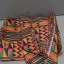 Nepnuser Kwanzaa African Kente Table Runner Juneteenth Decorations American Trible National Holiday Party Supply Home Kitchen Decor 72Inches Long