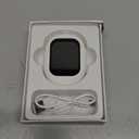 Smart Earbuds True Wireless Bluetooth 5.4 with Touch Screen Case Motion-Sensing TWS Sport Workout Running Gym Earbuds in Ear Headphones Blue Tooth Ear Buds with Locator for iPhones Android (White)