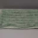 MIULEE Faux Fur Decorative Throw Pillow Covers 18x18 Inch, Modern Spring Home Decor Soft Plush Couch Pillows Cozy Fluffy Cushion Covers for Sofa Bed Sage Green 1 Pack