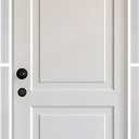 Peel and Stick Door Frame Trim Kit, 37" x 82" Self Adhesive Premade Doors Trim Molding Wainscoting Panels Pre-Cut for Door Frame Decor, 33 inches x 82 inches