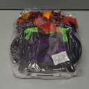 Lighted Halloween I Smell Children Hanging Sign Decoration, Door Hangers Wreath Decoration with Led Lights, 2AA Battery Operated Halloween Decor for Indoor Home Outdoor Front Door