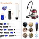 14pcs Universal Vacuum Attachment for Wet Dry Vac Attachments,Vacuum Accessories and Attachments with Shop Vac Extension Wand, Hose Adapter fit 2 1/2", 1 1/4",1 7/8"