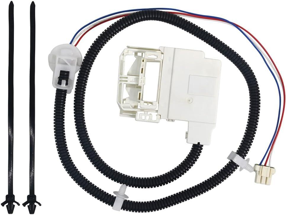 WH08X32657 WH08X37937 WH08X31222 Washer Lid Lock and Harness Kit Compatible for Specific GE Washing Machines, Lid lock & striker kit Switch
