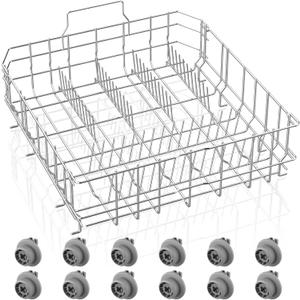 Upgraded 00249276 Dishwasher Lower Rack for Bosch Dishwasher Rack Parts
