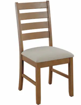 RYLEE LADDER BACK SIDE CHAIR, Set of 2