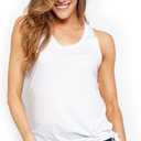 Women's Loose Fit Flowy Tank Tops - Ideal for Workout, Yoga, Running, Working Out at The Gym and Lounging Around M/L