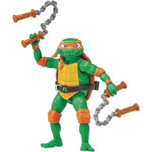 Teenage Mutant Ninja Turtles: Mutant Mayhem 4.25 Michelangelo Basic Action Figure by Playmates Toys