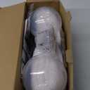 Halloween Decorations Outdoor Indoor Light-Up Spooky Ghosts with LED Light Strip and 2 Witch Hats Scary Standing Ghosts Decor for Indoor Home Front Porch Yard Party (2 Large Standing Ghosts)