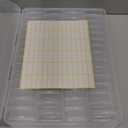 Bead Organizer Box, 60 Pack Small Clear Storage Boxes with Labels, Large Travel Craft Case with Handle, Mini Plastic Containers for Jewelry Making Diamonds DIY Pony Bracelet Screws Seeds Small Parts