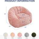 MAXYOYO Giant Bean Bag Chair for Adults, Oversized Shell Shape Bean Bag, Large