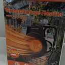 Electric Greenhouse Heater with Thermostat - 1500W Stainless Steel Outdoor Fan Heater, Fast Heating, Overheat Protection, Heating for Garage, Flower Room, Grow Tent