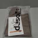 Bosap Toilet Rugs U Shaped Bathroom Rug,Machine Washable Non Slip Quick Dry Super Absorbent Ultra Thin Toilet Mats for Bathroom Toilet.Brown,1'8"x2'(20x24inch)