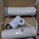 Drum Lamp Shades Set of 2, Beige Linen Lamp Shades for Table Lamps, 11 Diameter x 8.85 Height, Replacement Lampshades for E26 Socket Floor Lamps or Table Lamps