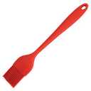 Silicone Basting Brush Set 2 Pcs Heat Resistant Rubber Spatula for Non-stick Cookware BPA Free (Red)