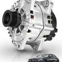 A0009068601 Alternator 180A 12V Compatible with Mer-cedes B-enz E550 2012-2017, ML550 2013-2014, S550 CL550 CLS550 GL450 GL550 SL550 SLK55, 6-Groove Pulley - Replaces 11808N FG18S029 0141540902