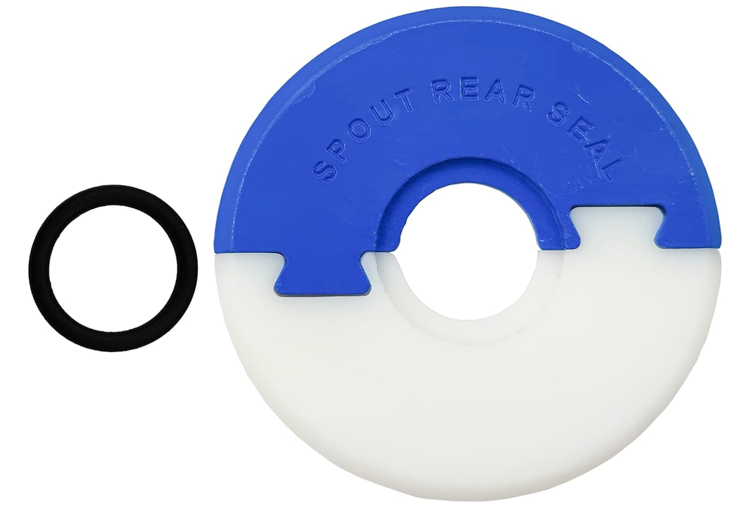 Welvzen Bathtub Spout Pipe Seal, Block Water Past Through Finished Wall, Tub Spout Water Leakage Disc Seal, Bath Wall Waterproof Protection for Copper Pipe (1/2" Copper Pipe 0.63in (16mm))