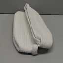 2 Pack Small Woven Basket with Gift Bags and Ribbons, Empty Decorative Gift Chest Box, Cute Baby Gift Basket for Nursery, Cotton Rope Room Shelf Storage Basket with Handles, All 12"x 8"x 5",White