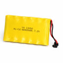 7.2V Ni-MH Battery Pack, Rechargeable AA Battery with USB Charge Cable, SM 2P Plug for RC Car, Truck, Tank, Boat, Toys, YA 13258 Ni-Cd AA400mAh 7.20