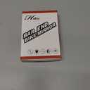 Hafny NEW Bar End Bike Mirror, HD Automotive Grade Glass Lens, Large Surface, Shatterproof, Multi-Angle Adjustable, E-Bike Mirrors, (HF-M902LB-FR08 (Left Side, Blue Glass))