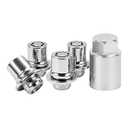 Toyota Wheel Locks Lug Nuts Compatible Toyota Camry Tacoma Corolla Highlander Avalon RAV4 Lexus Locking Lug Nuts and Wheel Lock Key Set M12 x 1.5#00276-00900