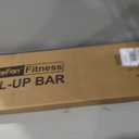 AmazeFan Pull Up Bar Doorway with Ergonomic Grip - Fitness Chin-Up Frame for Home Gym Exercise - Multi-Angle Grip - 2024 Upgrade Smart Hook (Fits Almost All Doors)